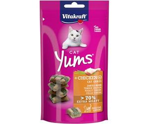 Vitakraft, Cat YUMS Poulet & Herbe à Chat 40g NVT
