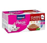 VITAKRAFT Chat Multipack Poesie Classic Sauce 40 pièces