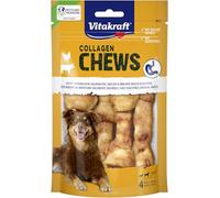 Vitakraft Chews Collagène Chews, nœuds à mâcher pour Chien faciles à digérer, avec collagène et Poulet, sans Sucre ajouté (1 x 80 g)