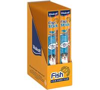 Vitakraft Fish Stick - Friandise pour Chien au saumon - 50 x 12g