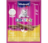 Vitakraft Cat Stick Chat Friandises Foie, Volaille 18 g