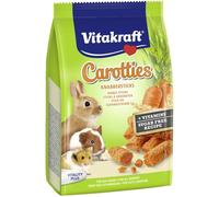 VITAKRAFT - Friandises Naturelles sans Sucre pour Lapin Nain, Croquants et Sains (50g) - Le Lot De 4
