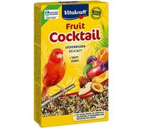 VITAKRAFT - Fruit Cocktail - Délicieux Mélange à base de Fruits et de Graines Dorées au Soleil - Alimentation Complète pour Canaris - 200 gr