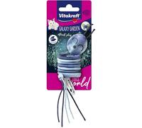 Vitakraft Galaxy Garden Ver, jouet pour chat avec herbe à chat, jouet interactif pour courir et chasser (1 pièce)