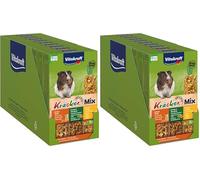 Vitakraft Kräcker Mix, pour cochons d’Inde, aux Agrumes, légumes, Miel, sans ajout de Sucre ni de céréales (10x168g) (Lot de 2)