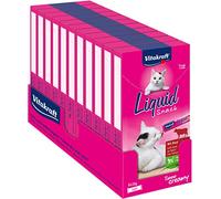 Vitakraft Snack pour Chats Cat Liquid Snack Bœuf - 11 X 90g