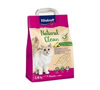 Vitakraft Litière pour Chat Natural Clean Maïs - 2,4 kg