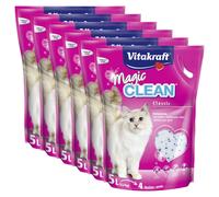 VITAKRAFT Magic Clean® 30 Litres (6x 5 Litres) Litière Pour Chats Allergiques