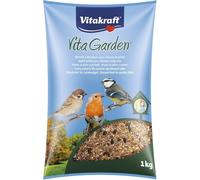 VITAKRAFT - Mélange Nutritif pour Oiseaux de Jardin, Graines Gourmandes et Énergétiques (Sachet 1,5kg) - Lot de 3 - Vendu par Lot