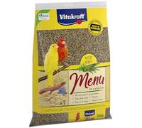 Vitakraft Menu 10 kg, Nourriture Principale pour canaris, avec vitamines, avec Complexe immunitaire Actif et Herbes (1 x 10 kg)