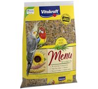 Vitakraft Menu 10 kg, Nourriture Principale pour Grandes perruches, avec vitamines, avec Complexe immunitaire Actif et Herbes (1 x 10 kg)