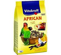Vitakraft Menu Africain arôme pour agapornis, Aliment avec Fleurs d'acacia, dattes, figues et Millet 750 g