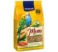 VITAKRAFT Menu Perruches - Alimentation Premium pour Oiseau - Sachet fraîcheur de 900gr