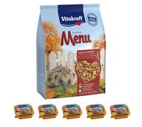 VITAKRAFT Nourriture Hérisson 2,5 KG + 5x 100g Humide - Alimentaire Spéciale