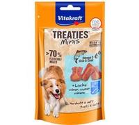 Vitakraft - Pack de 8 - Treaties Minis saumon & oméga3,MSC,48g G