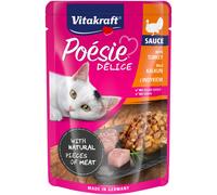 Vitakraft Poesie Deli Sauce dinde sachet de 85g