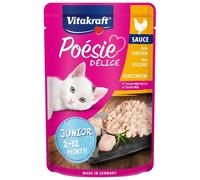 Vitakraft Poesie Deli Sauce Junior sachet de poulet 85g