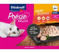 Vitakraft - Poésie® Délice Multipack, Variant With Meat 6x85gr