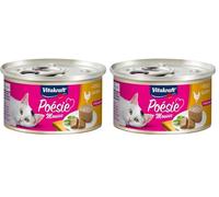 Vitakraft Poésie Mousse, Nourriture Humide pour Chat, Mousse Moelleuse au Poulet, Taille de Stockage, sans Sucre ajouté (1 x 85 g) (Lot de 2)