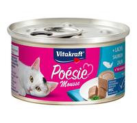 Vitakraft Poetry Mousse au saumon - Aliment humide pour chat - 85 g