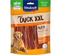 Vitakraft Snack charnu pour Chien - Bandes de Filet de Canard XXL (1 x 250 g)