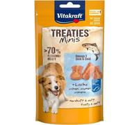 Vitakraft Minis Treaties Au Saumon Et Collations Omeg3 Pour Chiens
