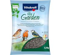 VITAKRAFT - Vita Garden - Alimentation Complète Pour Oiseaux Extérieurs - Graines de Tournesol Strié - Format 1,5kg