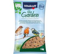 VITAKRAFT - Vita Garden - Mélange de Graines pour Oiseaux du Jardin - Alimentation Pour Oiseaux Toutes Saisons - Sachet de 1 kg