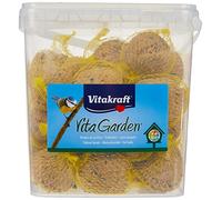 VITAKRAFT - Vita Garden - Seau de Boules de Graisse avec Filets pour Oiseaux du Jardin - Alimentation Complète Pour Oiseaux Toutes Saisons - 30 unités