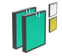 Vital 200S Filtre de rechange compatible avec les purificateurs d'air LEVOIT Vital 200S et Vital 200S-P, H13 True HEPA et charbon actif haute efficacité (filtre absorbant les toxines)