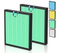 Vital 200S Filtre de rechange pour absorbeur de toxines pour purificateur d'air LEVOIT Vital 200S Vital 200S-P, H13 True HEPA et filtre à charbon actif haute efficacité, Vital 200S-RF-TX