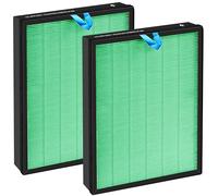 Vital 200S Lot de 2 filtres de rechange pour absorbeurs de toxines pour purificateurs d'air LEVOIT Vital 200S, filtration en 3 étapes avec filtre à charbon actif haute efficacité, remplace Vital