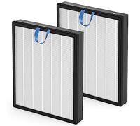 Vital 200S Lot de 2 filtres de rechange pour purificateur d'air LEVOIT Vital 200S et Vital 200S-P, H13 True HEPA et filtre de rechange à charbon actif haute efficacité, Vital 200S-RF, blanc