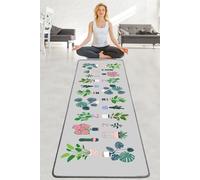Vital And Vivid, Goliath, Tapis de yoga, 100 % POLYESTER, Multicolore, 60 x 200 cm