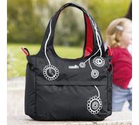 Vital Innovations / Okiedog Sac à Langer - 2 in 1 Tote Bag - Special Edition - Noir/rouge