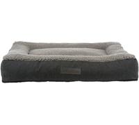 Vital lit Bendson, angulaire, 120 × 80 cm, gris foncé/gris clair