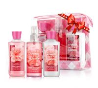 Vital Luxury Bath & Body Care Kit de voyage - Ensemble spa à domicile avec lotion pour le corps, gel douche et spray parfumé