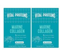 VITAL PROTEINS Marine Collagen - Collagène Marin, Poudre sans goût ni odeur Sachet(S) 2x10x10 g