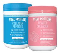 Vital Proteins Pack Collagen Peptides 284g + Beauty Collagen Fresa Limón 271g