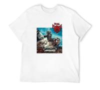 Vital Remains Icons of Evil Mens T-Shirt White Tees Unisex Shirt M
