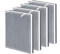 Vital100 Lot de 4 filtres de rechange compatibles avec le purificateur d'air LEVOIT Vital 100, HEPA 3 en 1 H13 Ture et filtres à charbon actif haute efficacité, numéro de pièce Vital 100-RF.