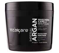 Vitalcare | Imperial Argan - Masque Capillaire Restructurant pour Cheveux Secs et Abîmés, au Complexe d'Huile d'Argan, Masque Capillaire Restructurant, 500 ml