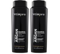 Vitalcare | Imperial Argan - Shampoing Restructurant, pour Cheveux Secs et Abîmés, Shampoing Restructurant à l'Huile d'Argan, 500 ml (Lot de 2)