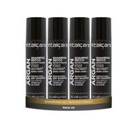 Vitalcare | Imperial Argan - Shampoing sec restructurant, à l'huile d'argan, ravive et renforce les cheveux sans avoir besoin d'eau, 4 flacons de 150 ml