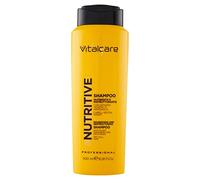 Vitalcare | Nutritive - Shampoing Nourrissant et Restructurant, Shampoing pour Cheveux Secs et ternes, aux Céramides Végétales et Panthénol, 500 ml, 1