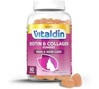 VITALDIN Gommes Biotine + Collagène - Sans Gluten - 60 gommes