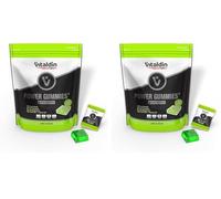 VITALDIN SPORT Power Gummies Electrolytes - Équilibre électrolytique -120 mg Sodium, 90 mg Potassium, 20 mg Magnésium par dose + Vitamine B6 - Doypack 30 Gommes - Bites Goût Citron Vert - Vegan