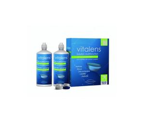 Vitalens Solution Multifonction Lentilles De Contact Souples Travel Pack 2x50ml