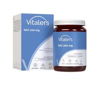 Vitaler’s NAC 200 mg, 120 gélules véganes, N-acétyl-L-cystéine, 4 mois d’utilisation