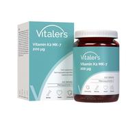 Vitaler’s Vitamine K2 MK-7 FORTE 200 µg, 120 comprimés, 4 mois d’utilisation, sans conservateurs